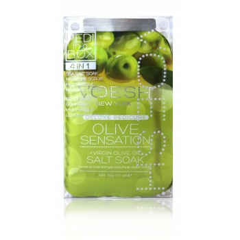 PEDI IN A BOX (4-STEP) OLIVE SENSATION